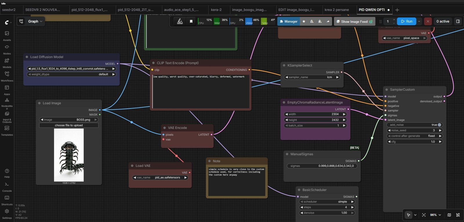 Post-production & upscaling — ComfyUI — Alien ODYSSEUS