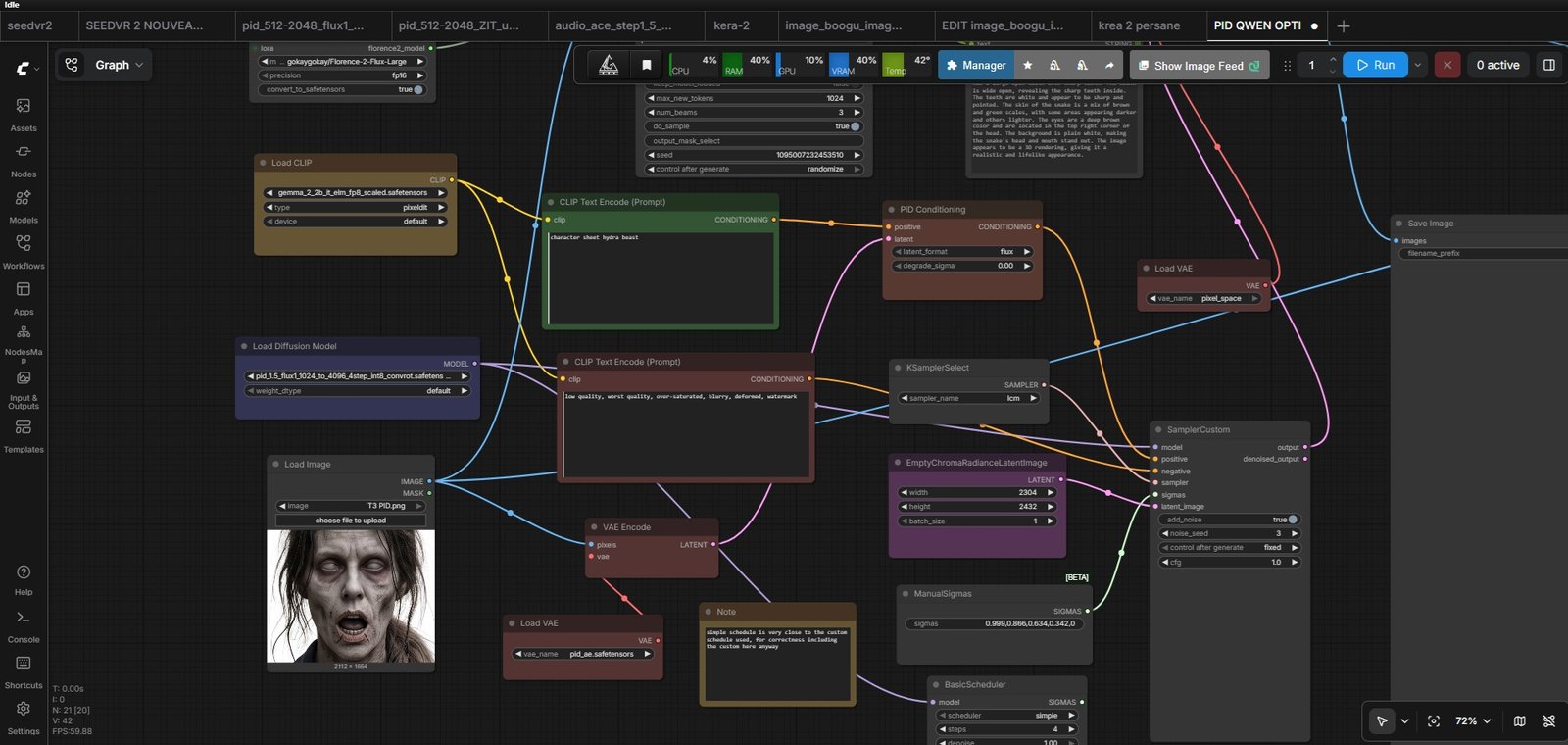 Post-production & upscaling — ComfyUI — Zombie ODYSSEUS